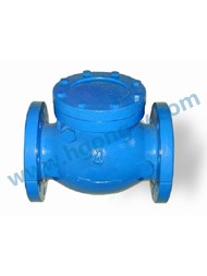 JIS/DIN cast steel flange swing check valve